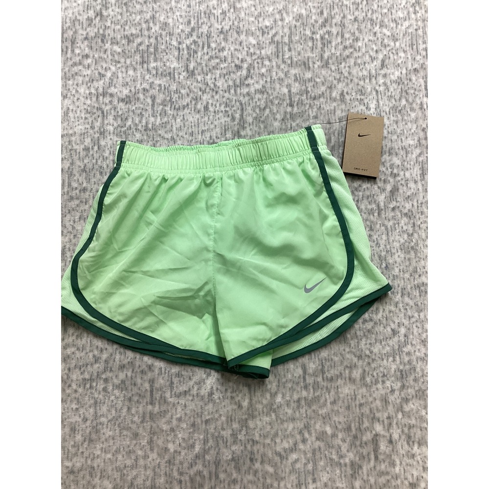 Nike Womens Dri-FIT Running Shorts Green Lavender CU8890-376 SIZE XS NWT